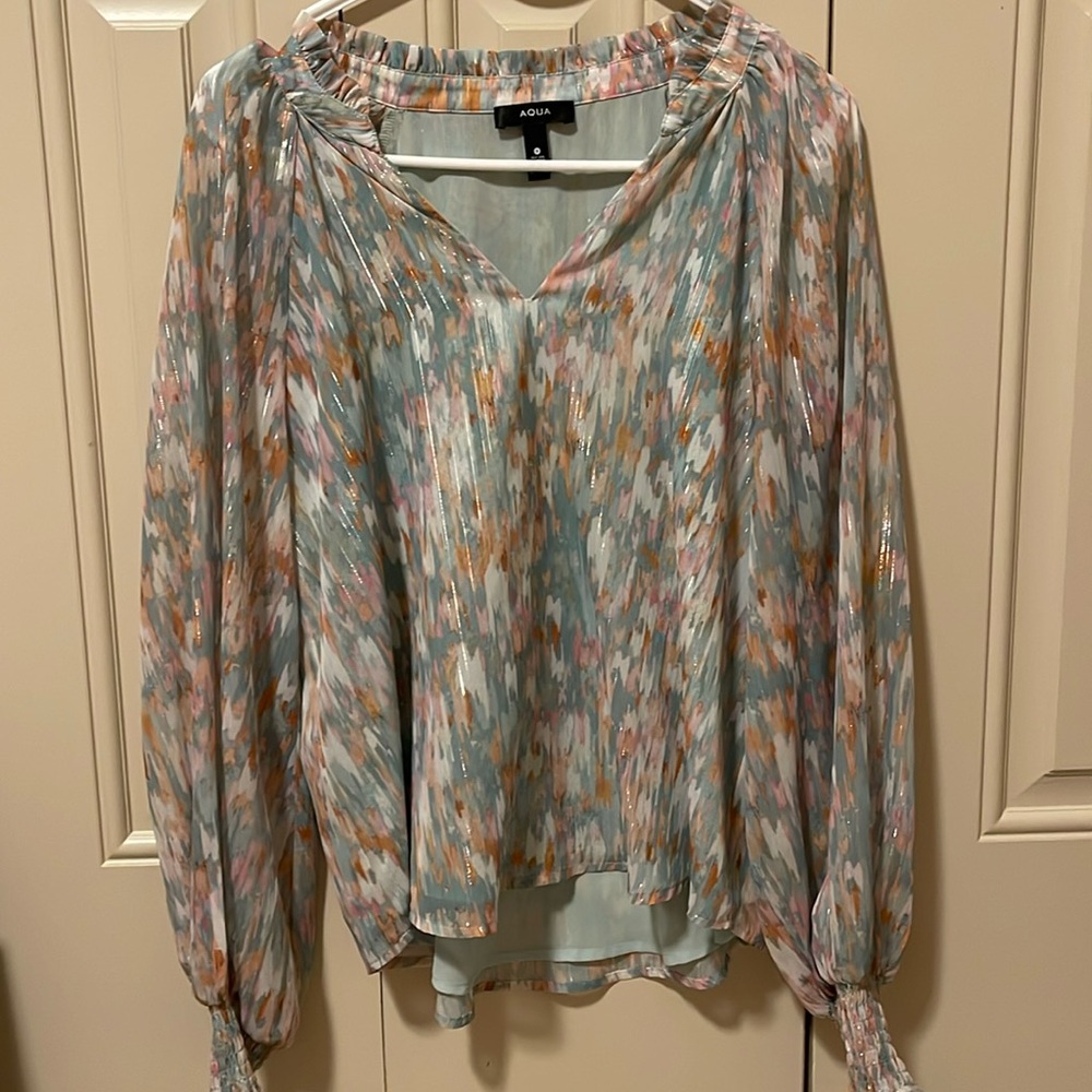Aqua Small Blouse